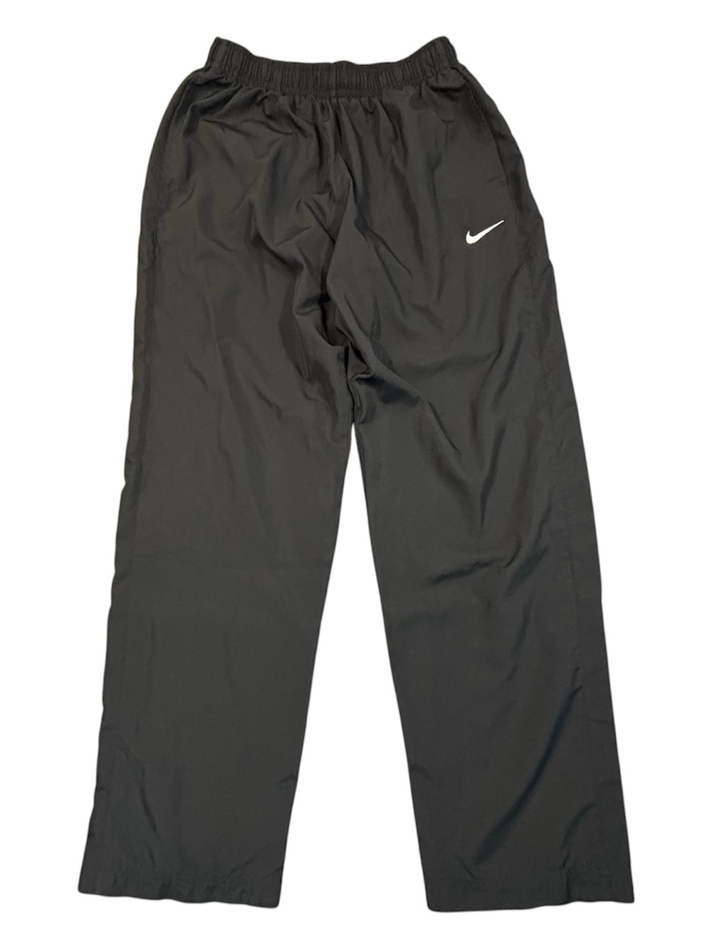 Nike Men's Size L Mesh Lined Windbreaker Pants Black Track Running 644835-011